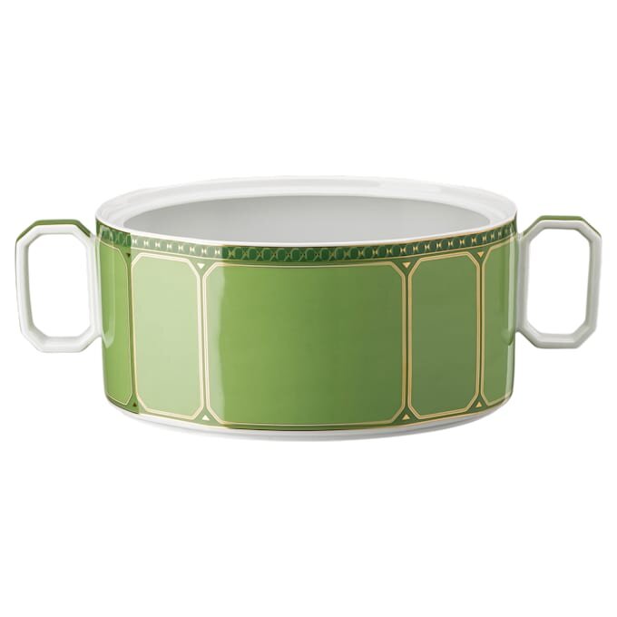 Signum Bowl Porcelain, Green Signum Bowl Porcelain, Green