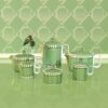 Signum Sugar Bowl Porcelain, Green
