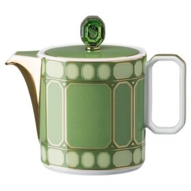 Signum Creamer Jug Porcelain, Green