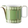 Signum Creamer Jug Porcelain, Green