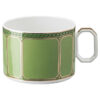 Signum Cup with Saucer Porcelain, Green