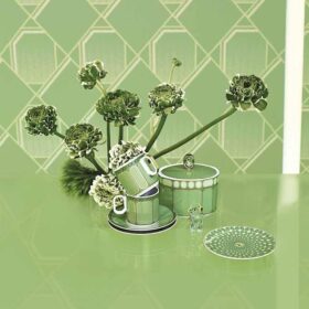 Signum Plate Porcelain, Small, Green