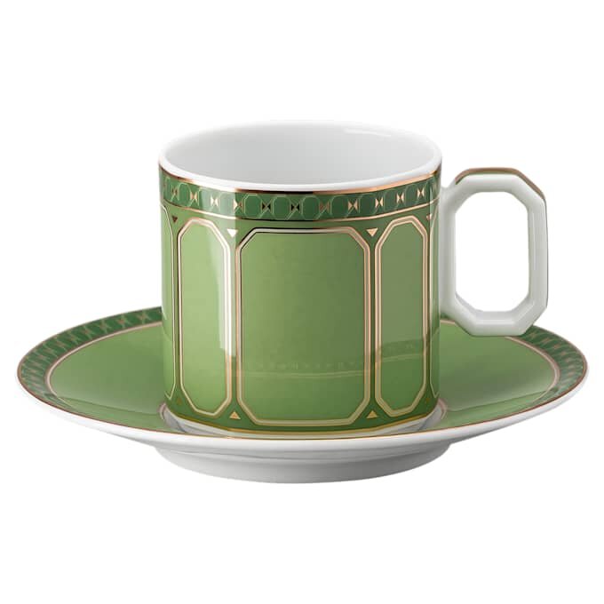 Signum Espresso Set Porcelain, Multicolored Signum Espresso Set Porcelain, Multicolored