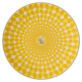 Signum Plate Porcelain, Small, Yellow