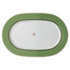 Signum Platter Plate Porcelain, Small, Green