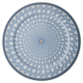 Signum Service Plate Porcelain, Large, Blue