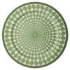 Signum Service Plate Porcelain, Large, Green