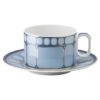 Signum Teacup Set Porcelain, Multicolored
