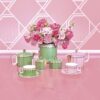 Signum Teacup Set Porcelain, Multicolored