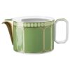 Signum Teapot Porcelain, Large, Green