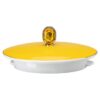 Signum Teapot Porcelain, Small, Yellow