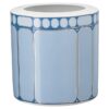 Signum Vase Porcelain, Wide, Blue