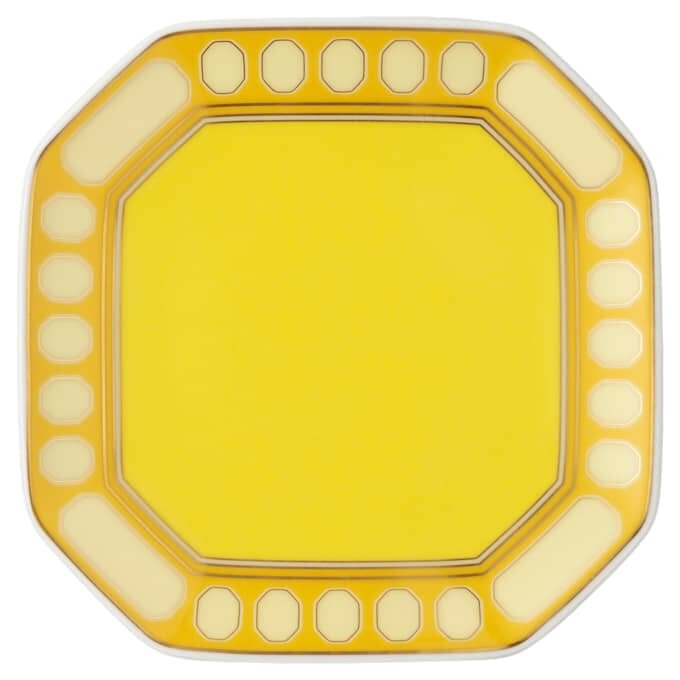Signum Vide Poche Porcelain, Yellow Signum Vide Poche Porcelain, Yellow