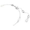 Snake Bracelet Crystal Pearl, Mixed Cuts, Year of the Snake, White, Rhodium Plated Snake Bracelet Crystal Pearl, Mixed Cuts, Year of the Snake, White, Rhodium Plated