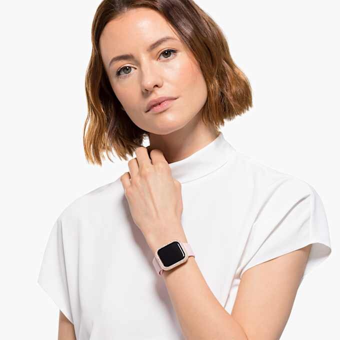 Sparkling Case for Apple Watch® Series 4 & 5, 40 Mm, Rose Gold Tone Sparkling Case for Apple Watch® Series 4 & 5, 40 Mm, Rose Gold Tone