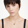 Stilla Pendant Rectangular Cut, Green, Gold-Tone Plated Stilla Pendant Rectangular Cut, Green, Gold-Tone Plated
