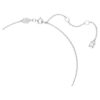 Stilla Pendant Round Cut, White, Rhodium Plated Stilla Pendant Round Cut, White, Rhodium Plated