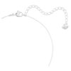 Stilla Pendant Round Cut, White, Rhodium Plated Stilla Pendant Round Cut, White, Rhodium Plated