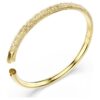 Sublima Bangle Snow Pavé, Gold Tone, Gold-Tone Plated