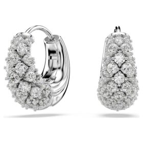 Sublima Earrings White, Rhodium Plated Sublima Earrings White, Rhodium Plated