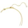Sublima Layered Pendant White, Gold-Tone Plated Sublima Layered Pendant White, Gold-Tone Plated