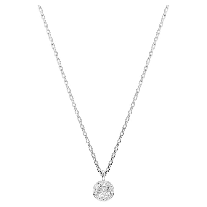 Sublima Layered Pendant White, Rhodium Plated Sublima Layered Pendant White, Rhodium Plated
