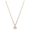 Sublima Layered Pendant White, Rose Gold-Tone Plated Sublima Layered Pendant White, Rose Gold-Tone Plated