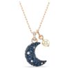 Sublima Pendant Crystal Pearl, Moon, Multicolored, Rose Gold-Tone Plated Sublima Pendant Crystal Pearl, Moon, Multicolored, Rose Gold-Tone Plated
