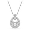 Sublima Pendant White, Rhodium Plated Sublima Pendant White, Rhodium Plated