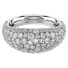 Sublima Ring White, Rhodium Plated Sublima Ring White, Rhodium Plated