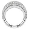 Sublima Ring White, Rhodium Plated Sublima Ring White, Rhodium Plated