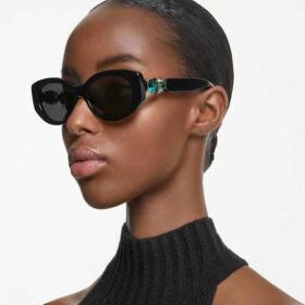 Sunglasses Cat-Eye Shape, Sk6002, Black