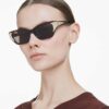 Sunglasses Cat-Eye Shape, Sk6029, Brown