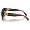 Sunglasses Cat-Eye Shape, Sk6047, Dark Brown
