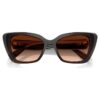 Sunglasses Cat-Eye Shape, Sk6047, Dark Brown
