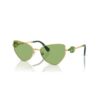 Sunglasses Cat-Eye Shape, Sk7003, Green