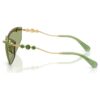 Sunglasses Cat-Eye Shape, Sk7039, Gold Tone