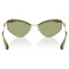 Sunglasses Cat-Eye Shape, Sk7039, Gold Tone