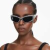 Sunglasses Mask Shape, Sk6027, Black Sunglasses Mask Shape, Sk6027, Black