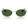 Sunglasses Oval Shape, Green Sunglasses Oval Shape, Green