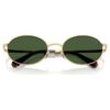 Sunglasses Oval Shape, Green Sunglasses Oval Shape, Green