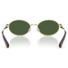 Sunglasses Oval Shape, Green Sunglasses Oval Shape, Green