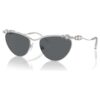 Sunglasses Oval Shape, Sk7017, Silver Tone Sunglasses Oval Shape, Sk7017, Silver Tone