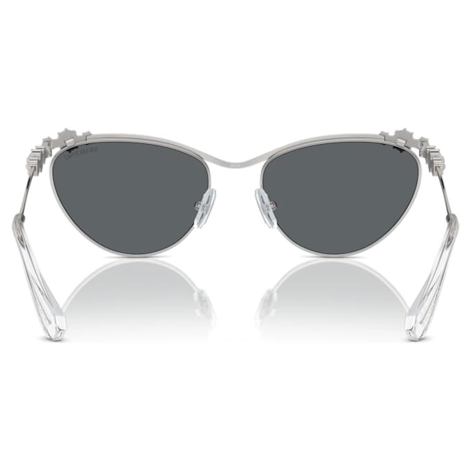 Sunglasses Oval Shape, Sk7017, Silver Tone Sunglasses Oval Shape, Sk7017, Silver Tone