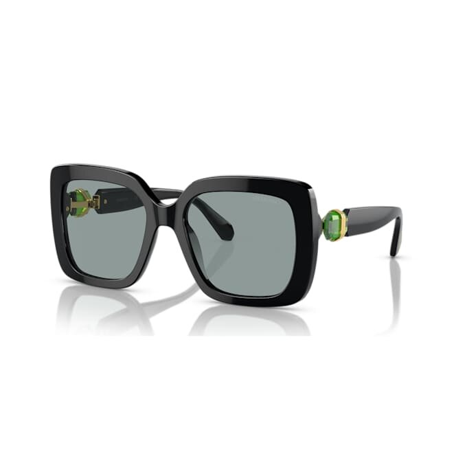 Sunglasses Oversized, Square Shape, Sk6001, Black Sunglasses Oversized, Square Shape, Sk6001, Black