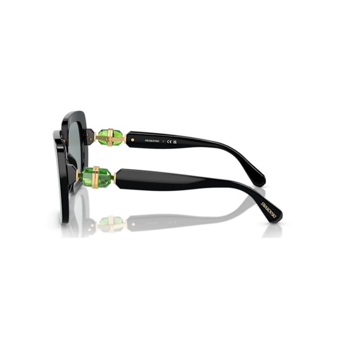Sunglasses Oversized, Square Shape, Sk6001, Black Sunglasses Oversized, Square Shape, Sk6001, Black