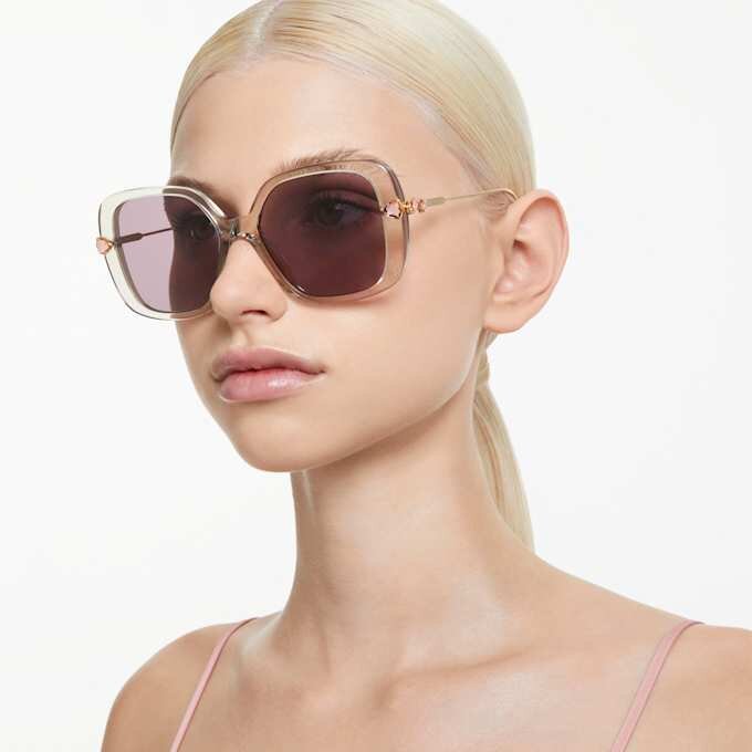 Sunglasses Oversized, Square Shape, Sk6011, Purple Sunglasses Oversized, Square Shape, Sk6011, Purple