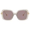 Sunglasses Oversized, Square Shape, Sk6011, Purple Sunglasses Oversized, Square Shape, Sk6011, Purple
