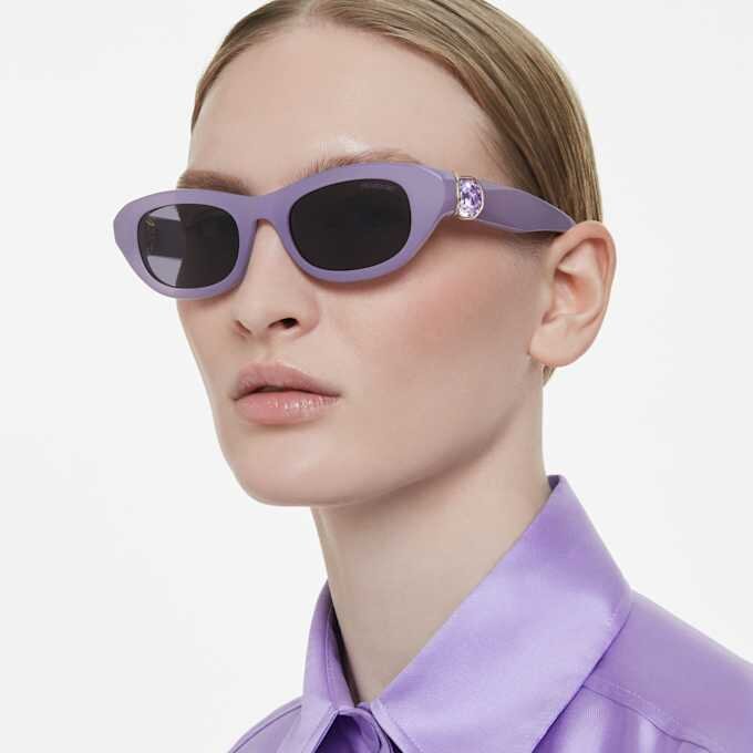 Sunglasses Pillow Shape, Purple Sunglasses Pillow Shape, Purple