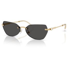 Sunglasses Pillow Shape, Sk7038, Gold Tone